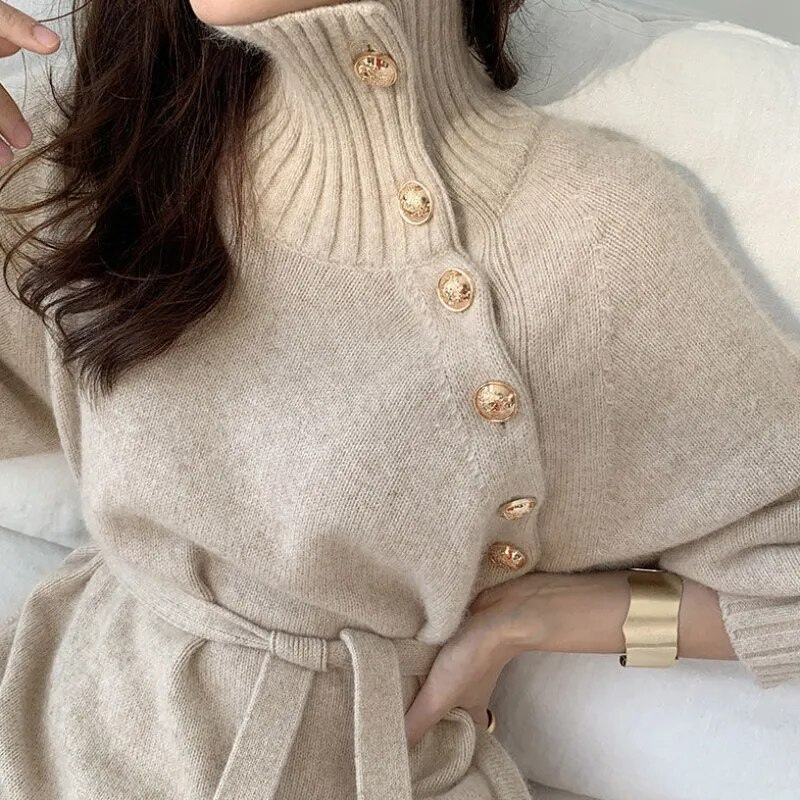 Evelia - Robe Wrap Confortable Henri Lyon
