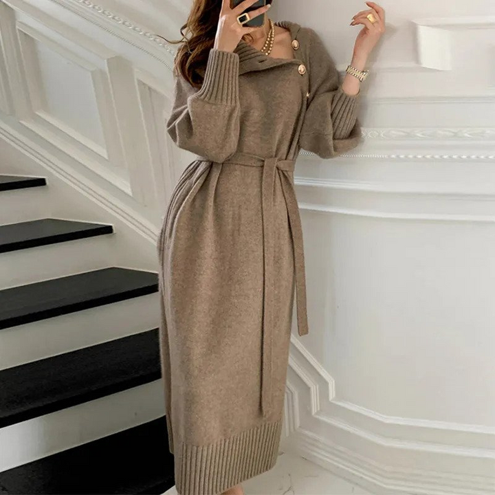 Evelia - Robe Wrap Confortable Henri Lyon