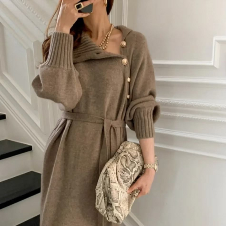 Evelia - Robe Wrap Confortable Henri Lyon