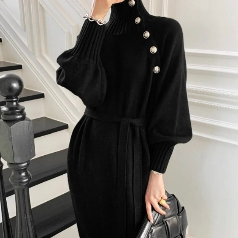 Evelia - Robe Wrap Confortable Henri Lyon