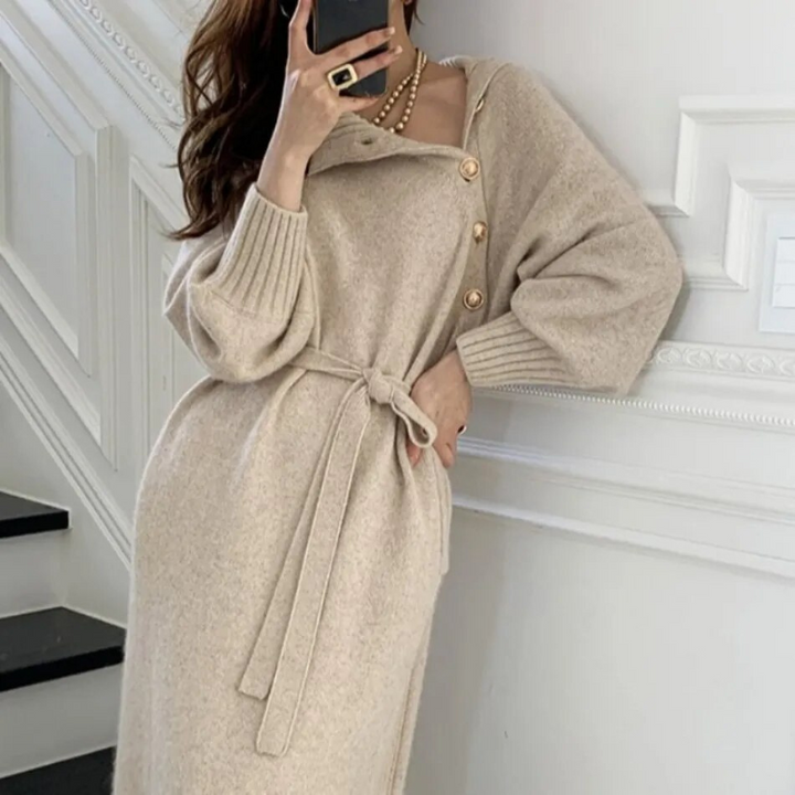 Evelia - Robe Wrap Confortable Henri Lyon