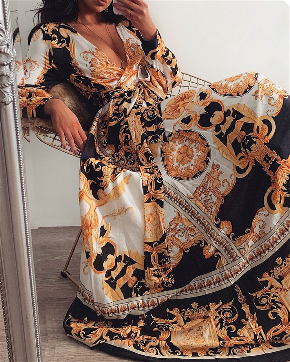 Faye - Robe Imprimée Boho Henri Lyon