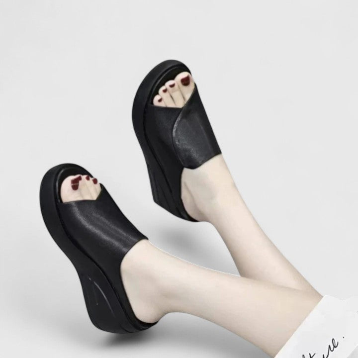 Kora - Sandales Orthopédiques à Talon Wedge Henri Lyon