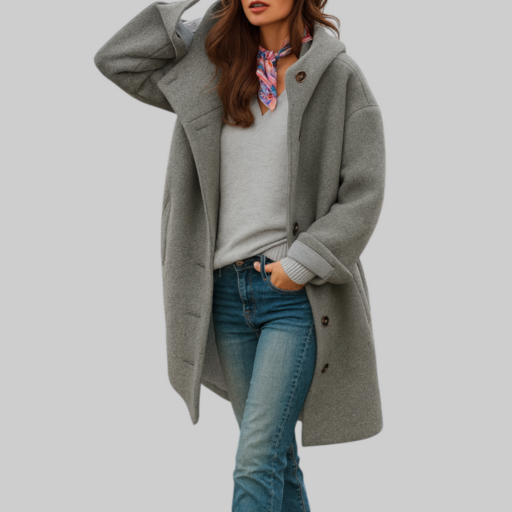 Freja | manteau quotidien, de longueur moyenne et confortable Henri Lyon