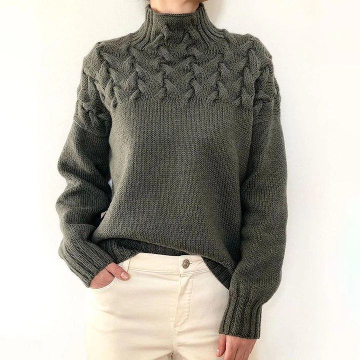 Elena | Pull Col Roulé Chaud Henri Lyon