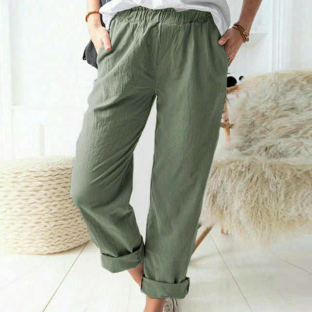 Neria - Pantalon à Structure Douce Henri Lyon