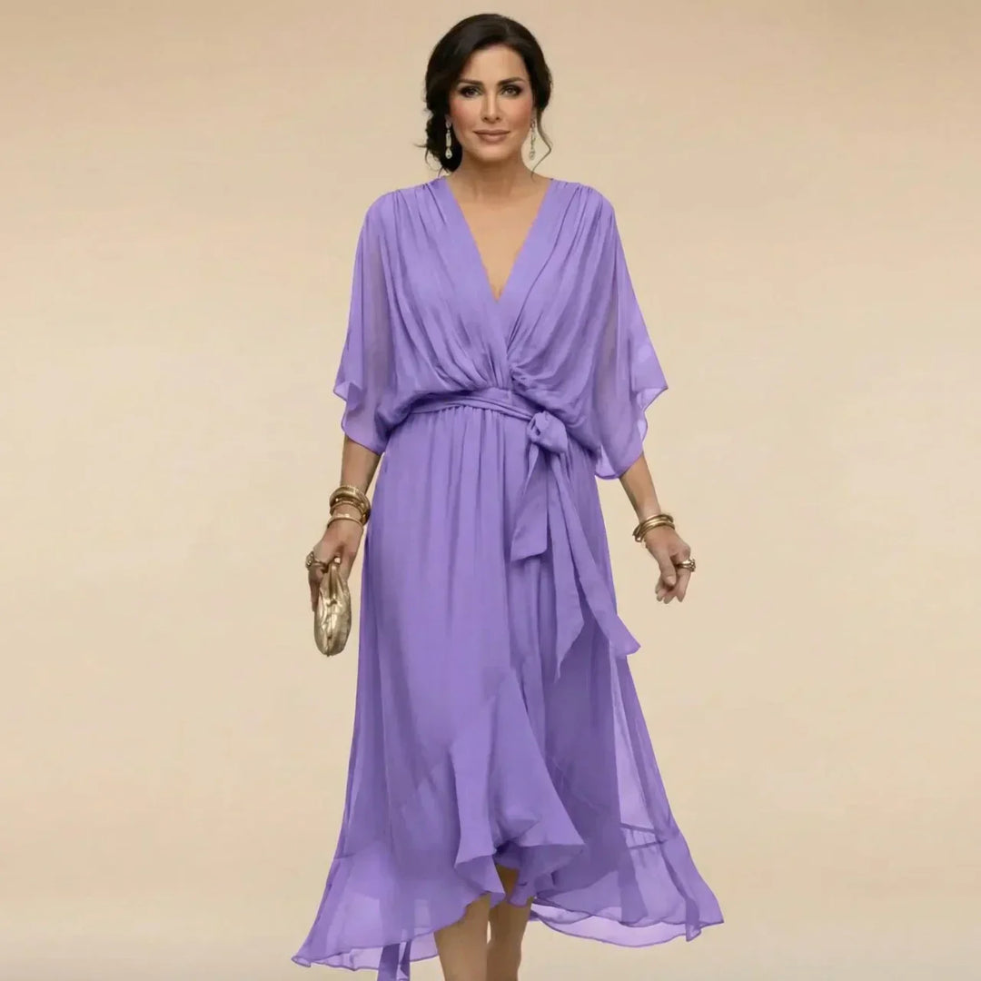 Marta | Robe légère et transparente avec décolleté en V Henri Lyon