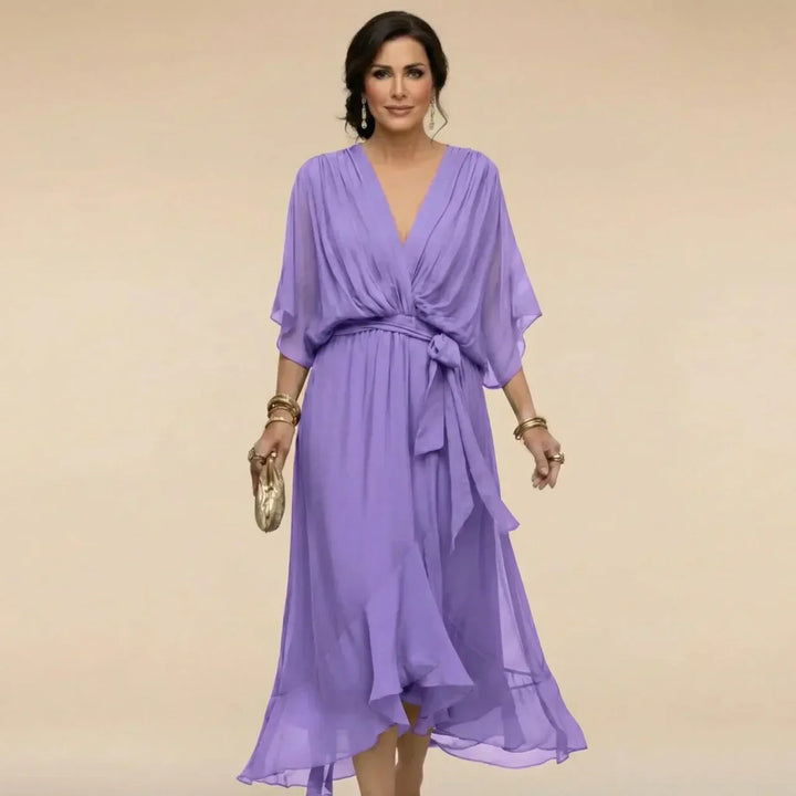 Marta | Robe légère et transparente avec décolleté en V Henri Lyon