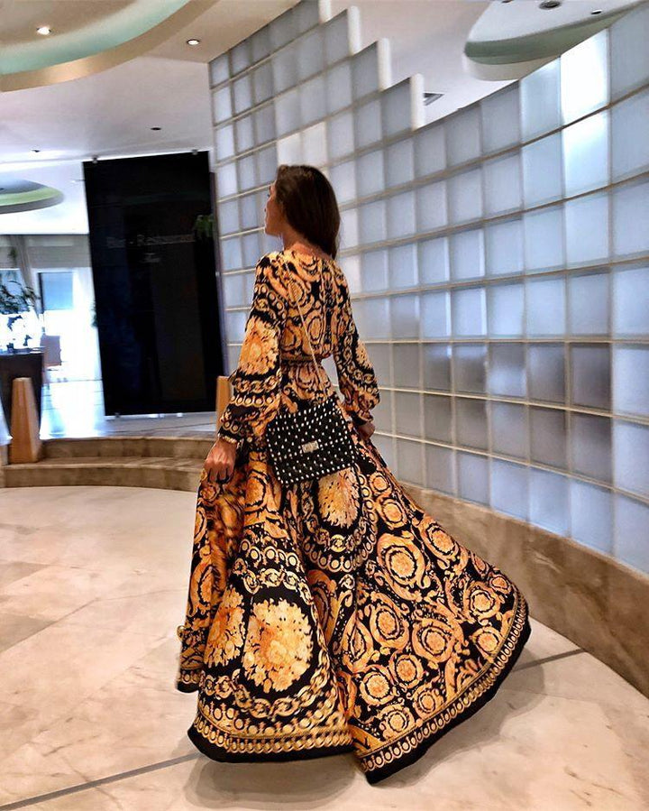 Faye - Robe Imprimée Boho Henri Lyon
