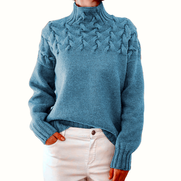 Elena | Pull Col Roulé Chaud Henri Lyon