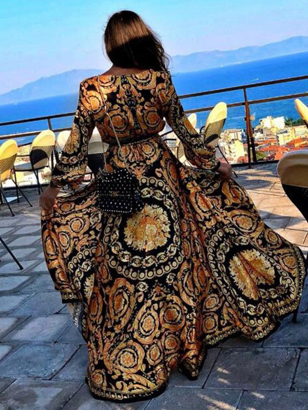 Faye - Robe Imprimée Boho Henri Lyon