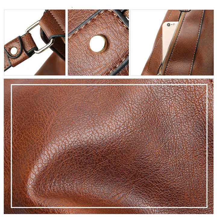 Lisa™ | Sac en Cuir Intemporel Henri Lyon