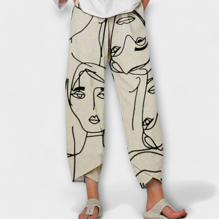 Nahia - Pantalons Élégants Henri Lyon