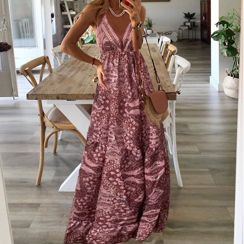 Gweneth - Robe sans manches Boho Henri Lyon