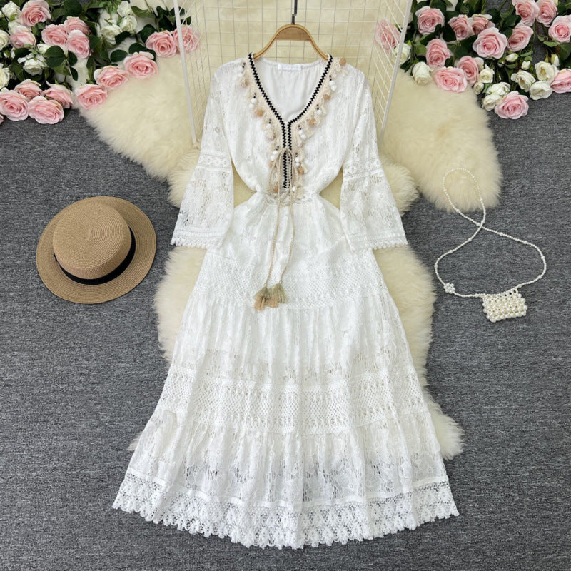 Amary - Robe en Dentelle Boho Henri Lyon