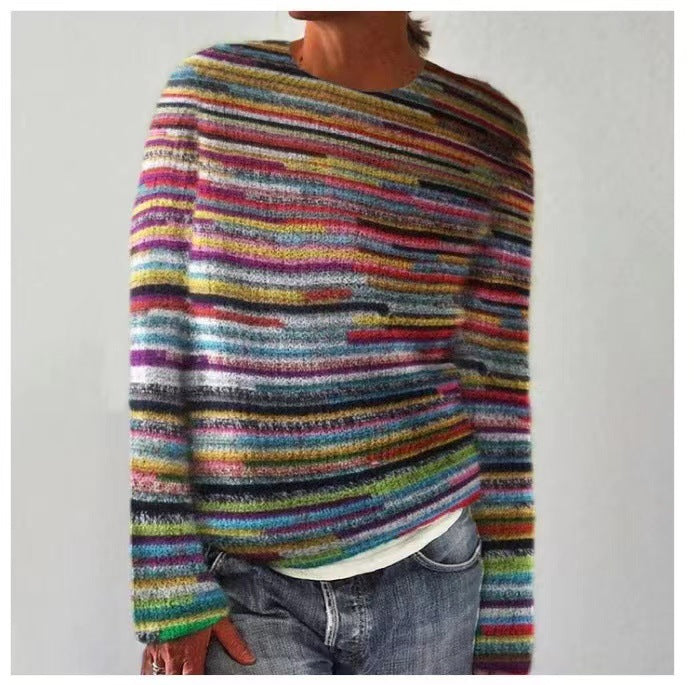 Carola | Pull Décontracté à Motif Henri Lyon