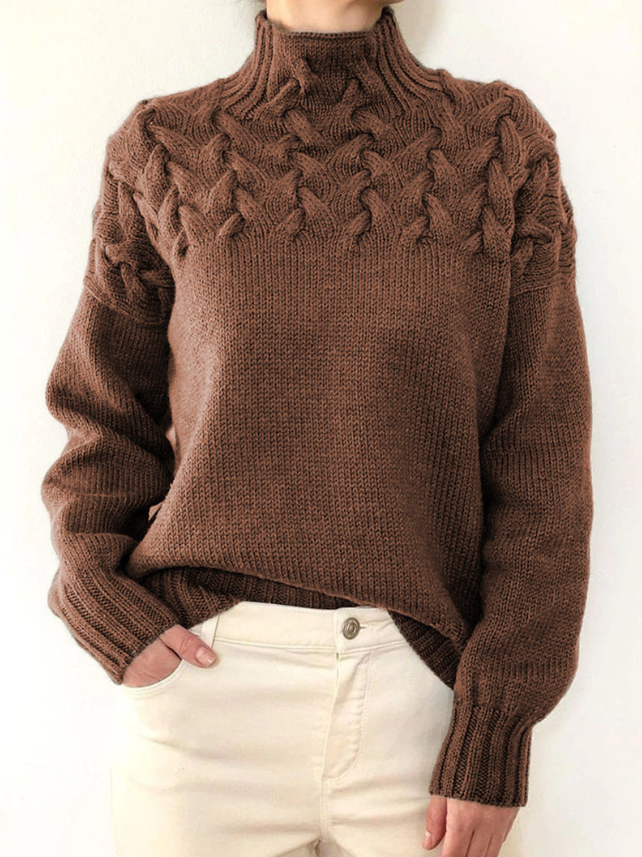 Elena | Pull Col Roulé Chaud Henri Lyon
