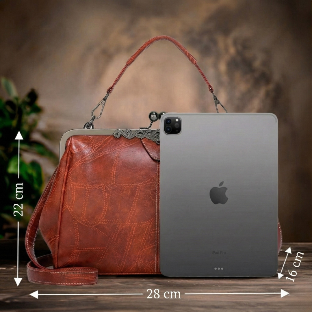 Lily™ | Sac en Cuir Vintage Henri Lyon