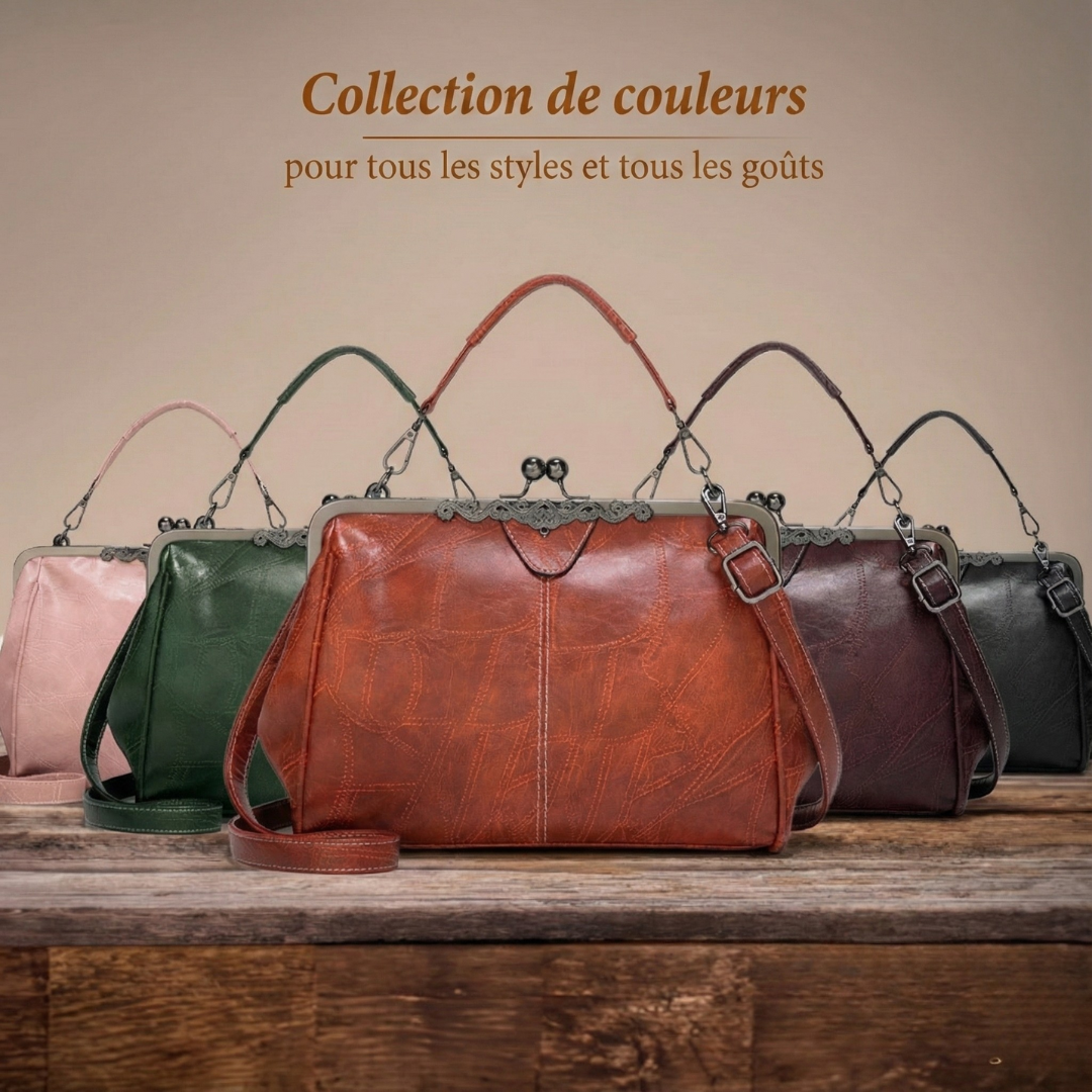 Lily™ | Sac en Cuir Vintage Henri Lyon