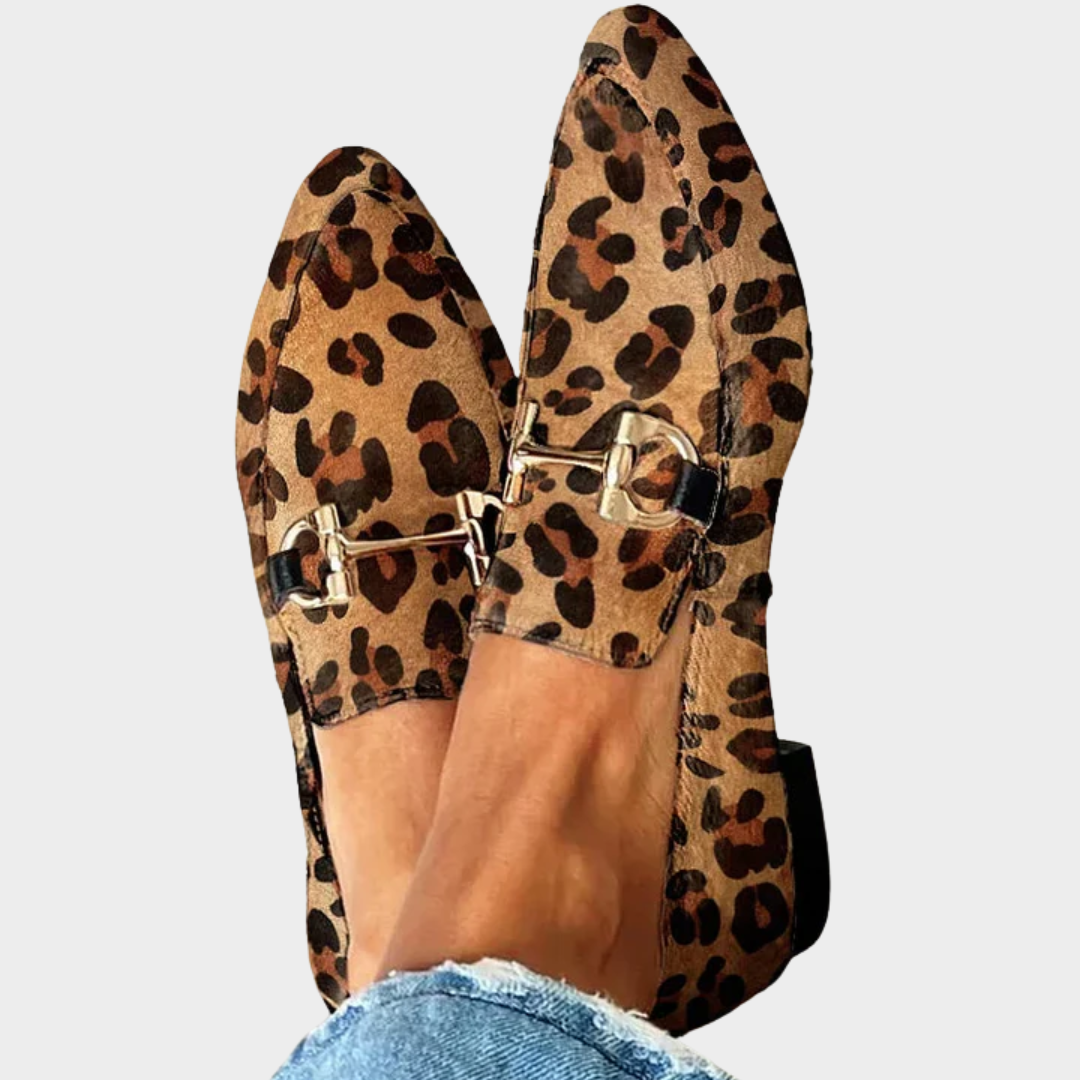 Gia - Mocassins Élégants Léopard Henri Lyon