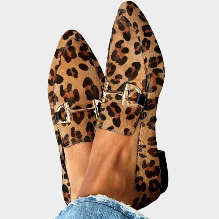 Gia - Mocassins Élégants Léopard Henri Lyon