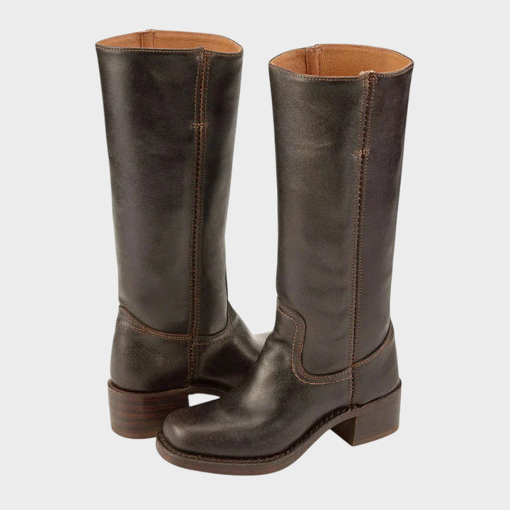 Bottes Classiques d'Équitation avec Tige Haute Henri Lyon