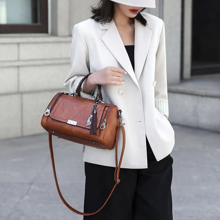 Julie™ | Sac en Cuir Texturé Henri Lyon