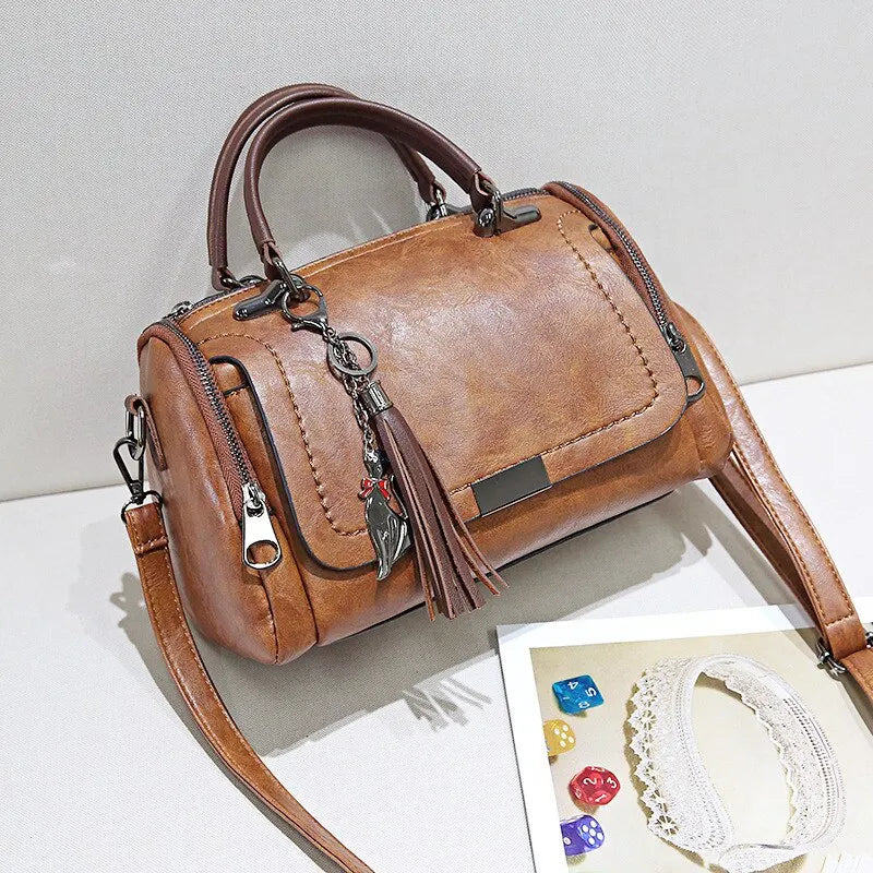 Julie™ | Sac en Cuir Texturé Henri Lyon