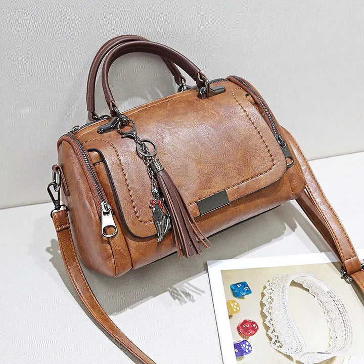 Julie™ | Sac en Cuir Texturé Henri Lyon