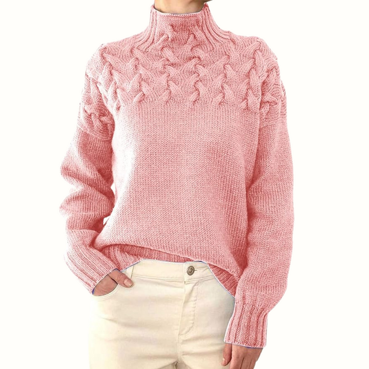 Elena | Pull Col Roulé Chaud Henri Lyon