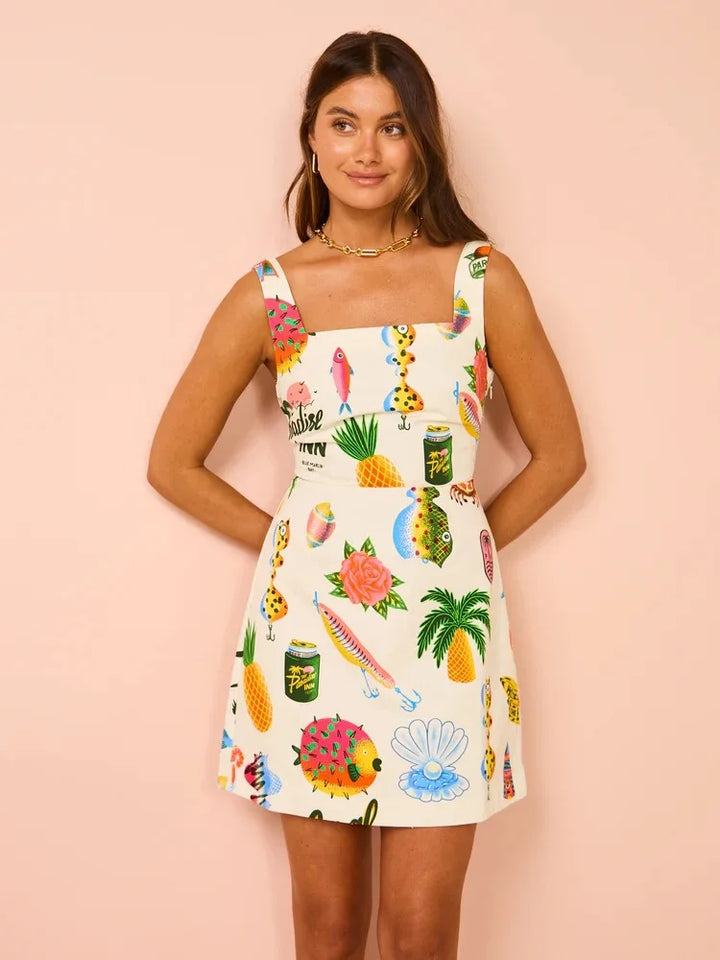 Azalée - Robe Tropicale Délice Henri Lyon