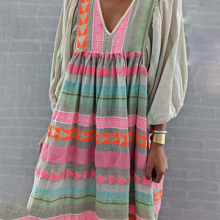 Jessenia - Robe Boho Confortable Henri Lyon
