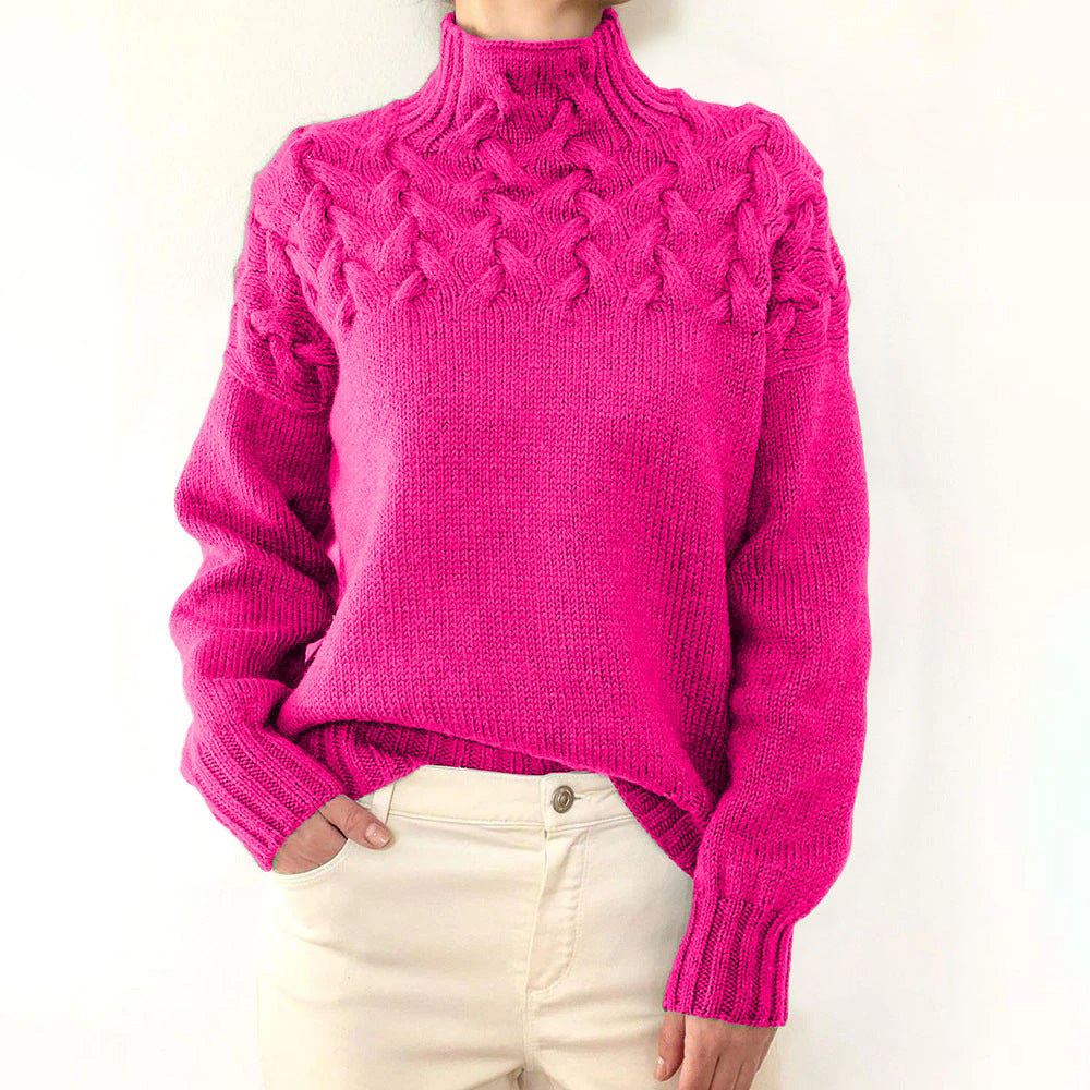 Elena | Pull Col Roulé Chaud Henri Lyon