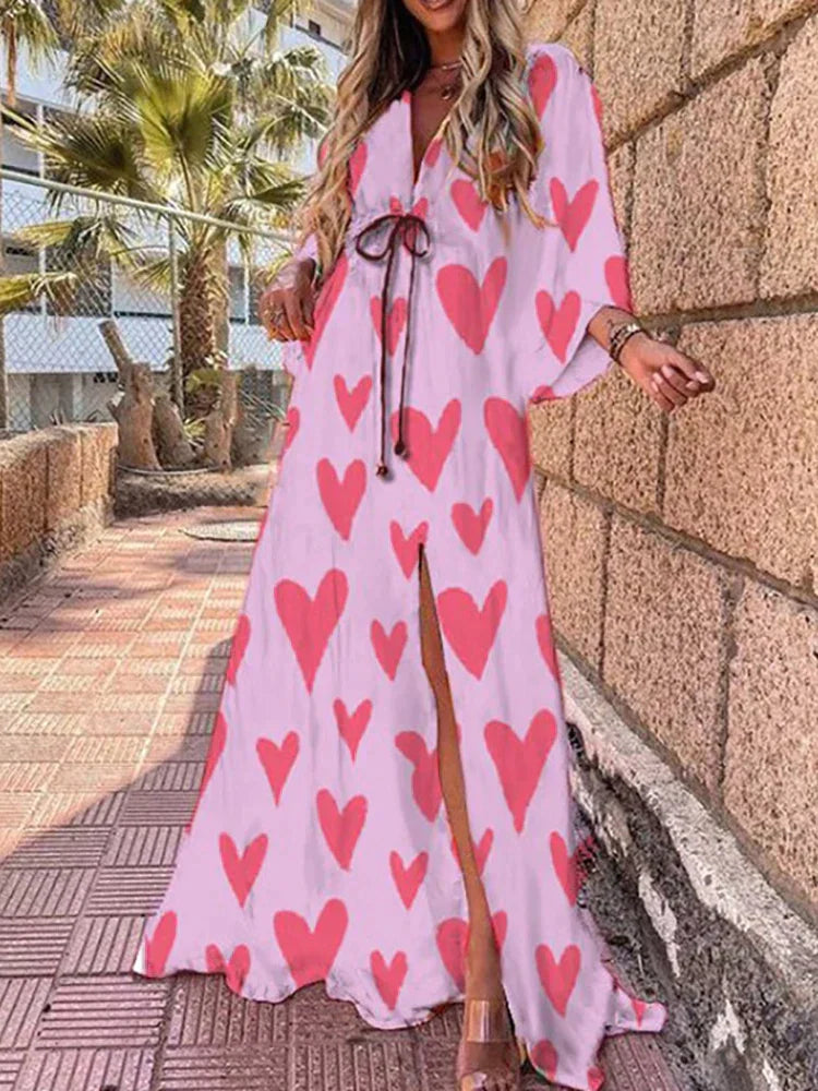 Daria - Robe Kaftan de Vacances Henri Lyon