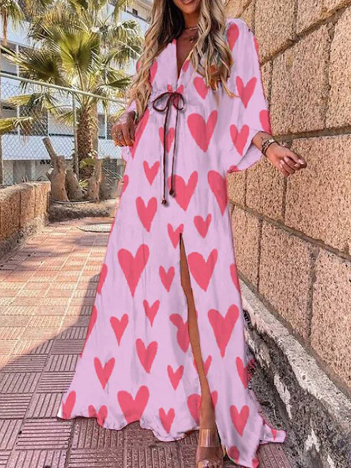 Daria - Robe Kaftan de Vacances Henri Lyon