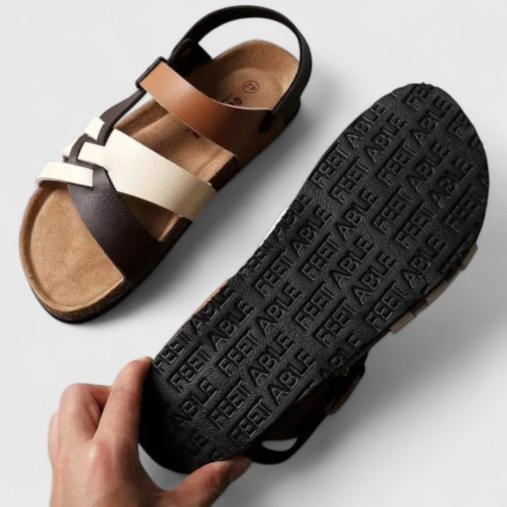 Mollie - Sandales Élégantes Orthopédiques Henri Lyon