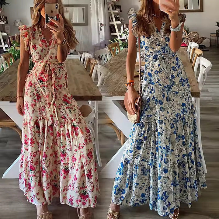 Shera - Robe Maxi Florale Henri Lyon