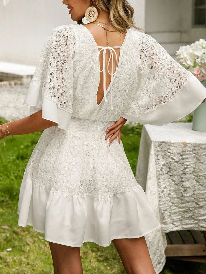 Carole - Robe en Dentelle Bohémienne Henri Lyon
