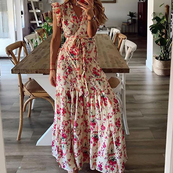 Shera - Robe Maxi Florale Henri Lyon