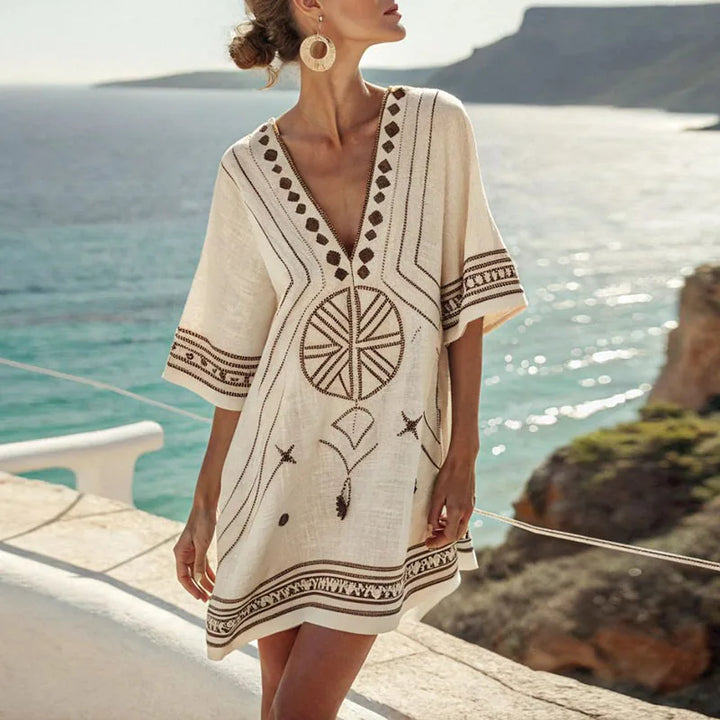 Danique - Robe de Plage Élégante pour un Look Estival Stylé Henri Lyon