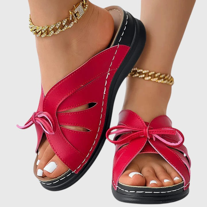 Darcy - Sandales à Enfiler Chic avec Ruban Henri Lyon