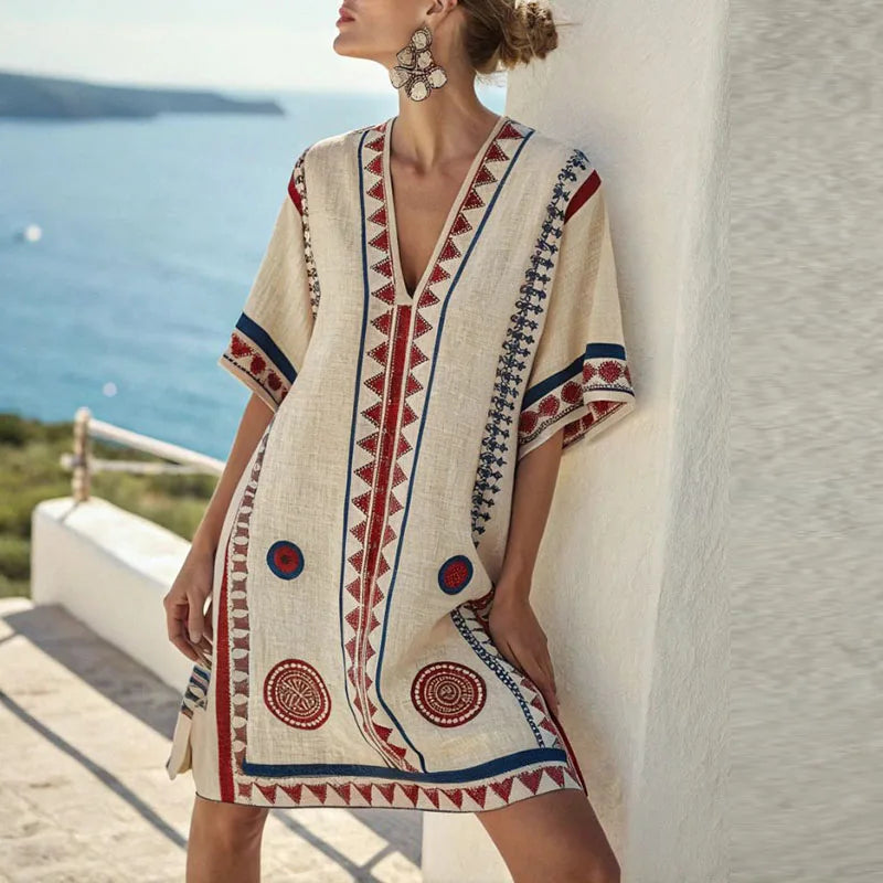 Marit - Robe de Plage Élégante pour un Style Estival Henri Lyon