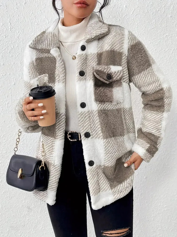 Martin | Veste en Polaire à Carreaux Élégante Henri Lyon