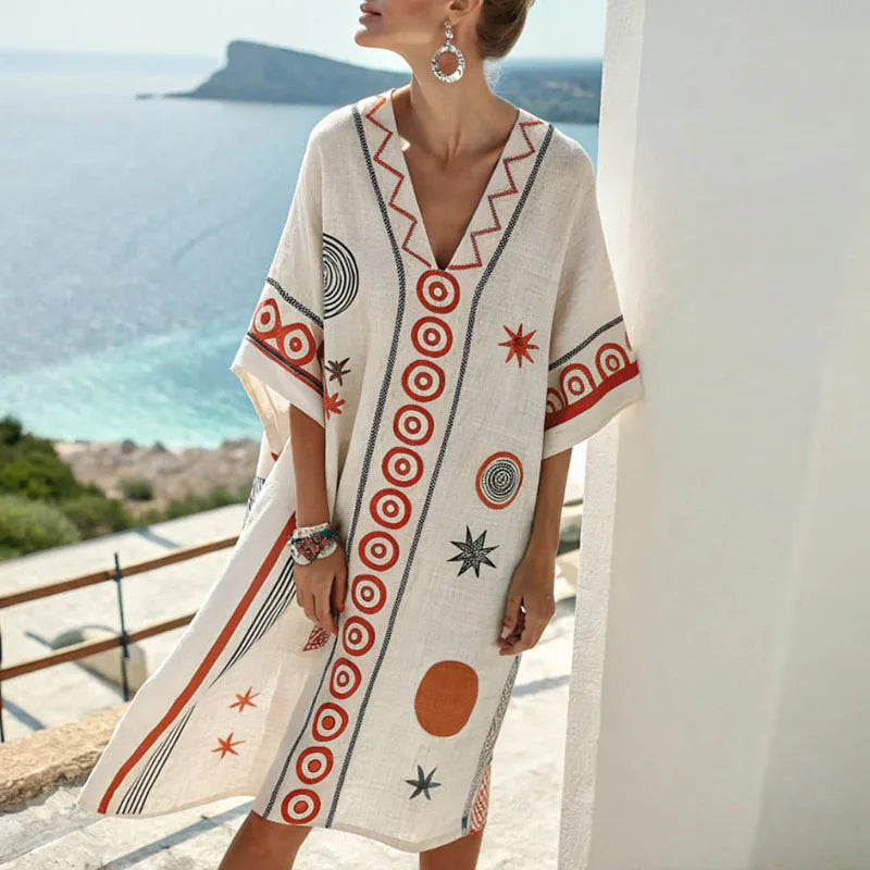 Robe de Plage Élégante en Soie pour des Looks d'Été Inoubliables Henri Lyon