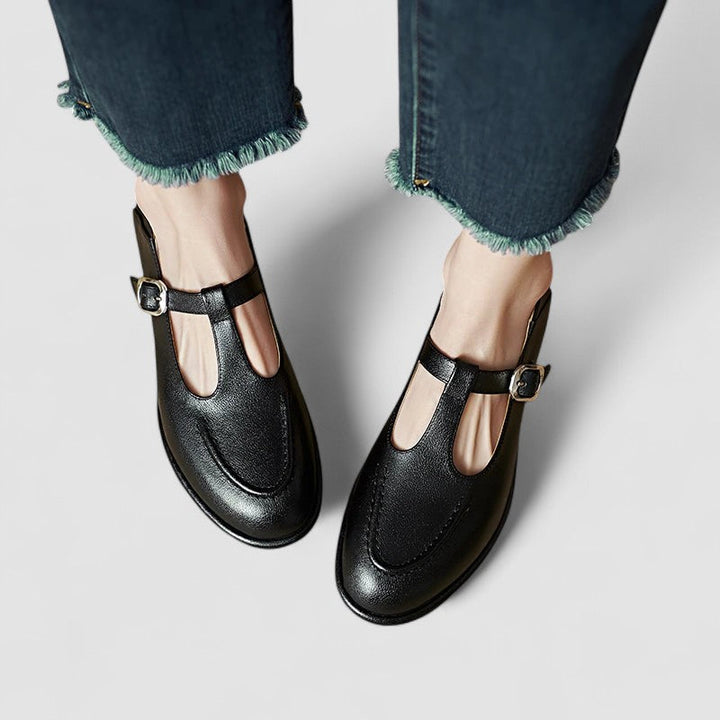 Ariyzzah | Chaussures Mary Jane orthopédiques à talon bas Henri Lyon