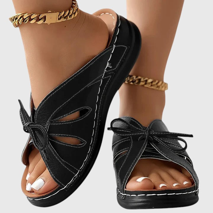 Darcy - Sandales à Enfiler Chic avec Ruban Henri Lyon