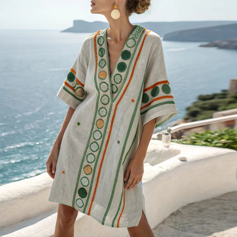 Demi - Robe de Plage Élégante et Polyvalente pour Votre Look Parfait d'Été Henri Lyon