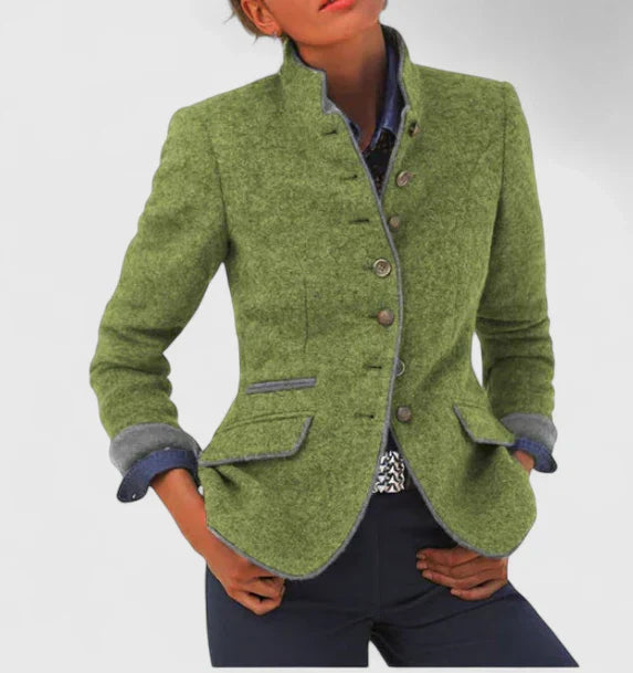 Joanna | Veste Classique en Laine Édition Limitée Henri Lyon