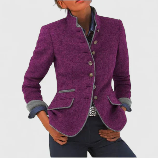 Joanna | Veste Classique en Laine Édition Limitée Henri Lyon