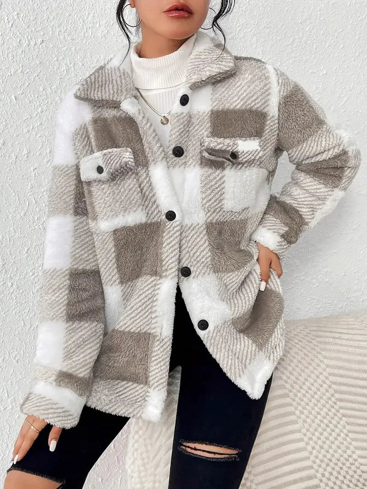 Martin | Veste en Polaire à Carreaux Élégante Henri Lyon